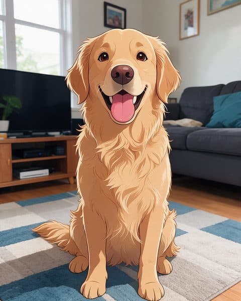 Cartoon style example
