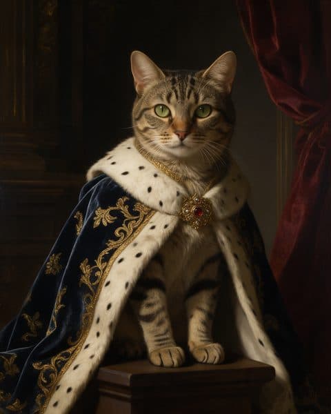 Royal Portrait style example